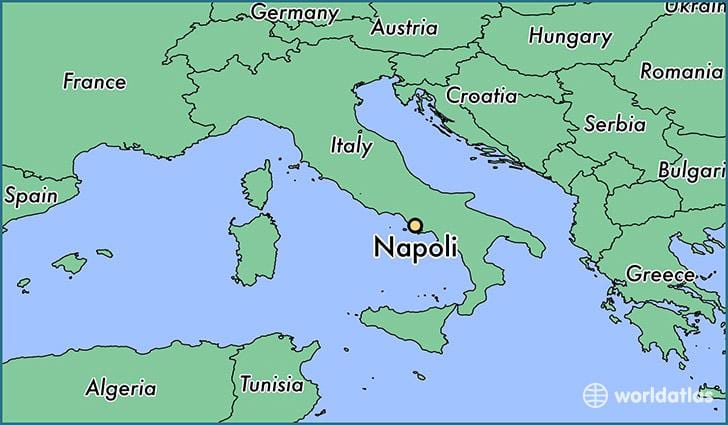 Ramani ya napoli ya italia